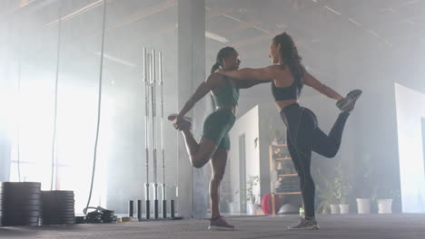 lifting barbells, women performing weightlifting exercises in gym, building strength