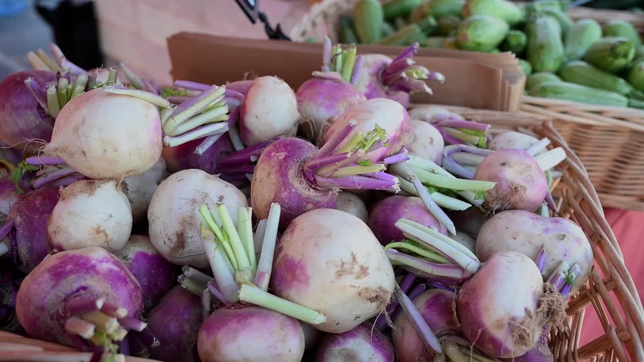 Locally grown beets are showcased during the agriculture festival in the UAE