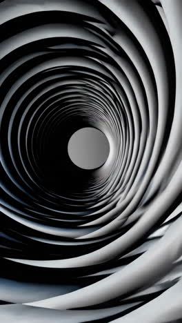 túnel espiral abstracto