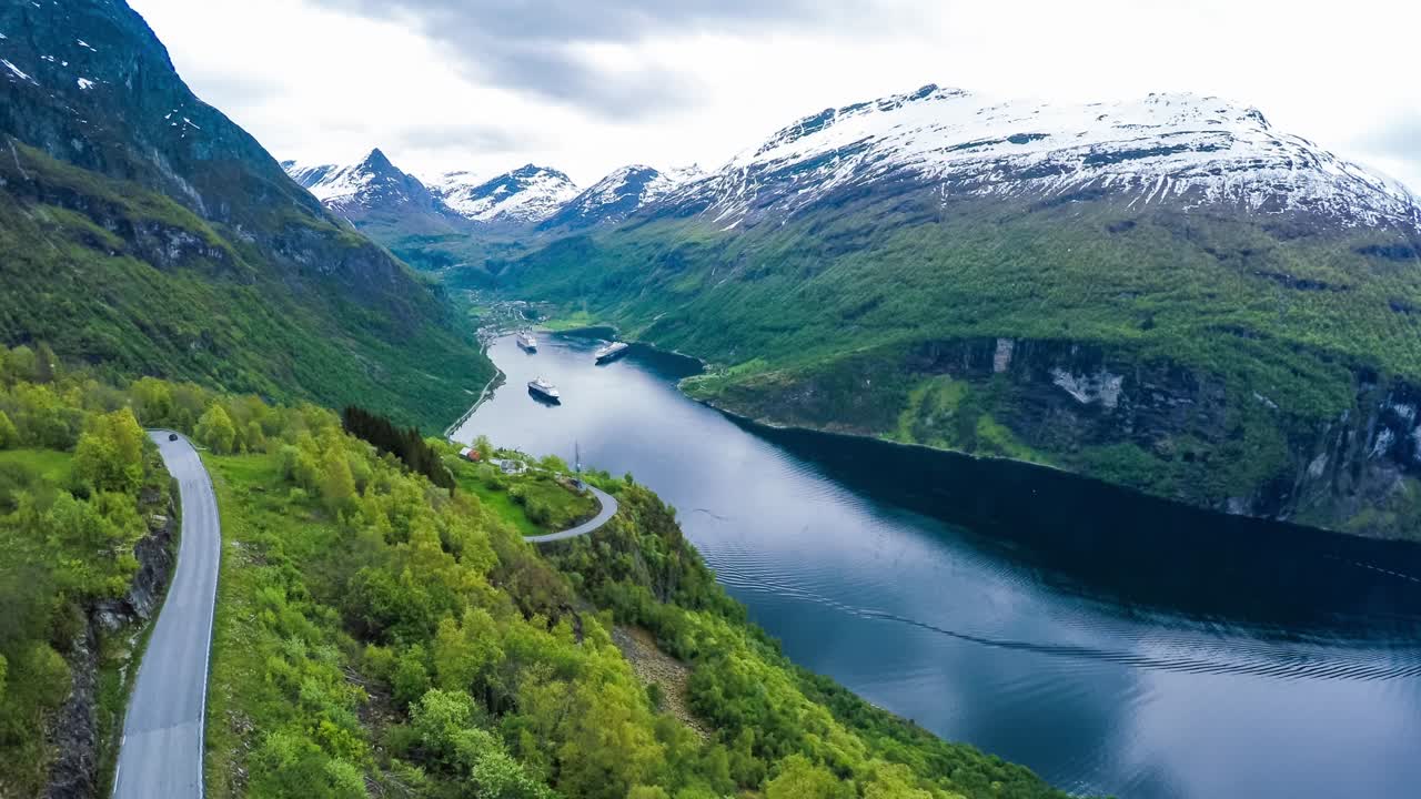 Fiordo di Geiranger, Norvegia