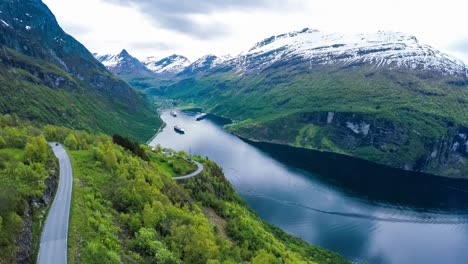 fiordo de geiranger, noruega