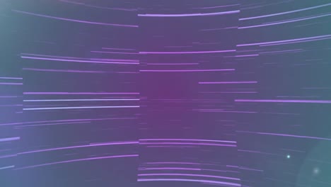 animation of multiple light trails moving in hypnotic motion background