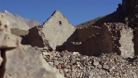 san antonio de lipez, ghost town in andes landscape, bolivia, south america