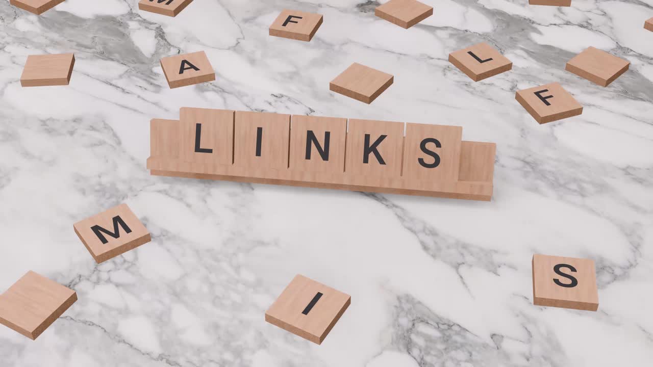 Links word on scrabble