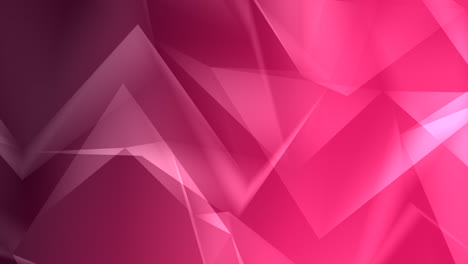abstracto plexo de vidrio roto rojo oscuro, bucle rosa 4k de fondo.
