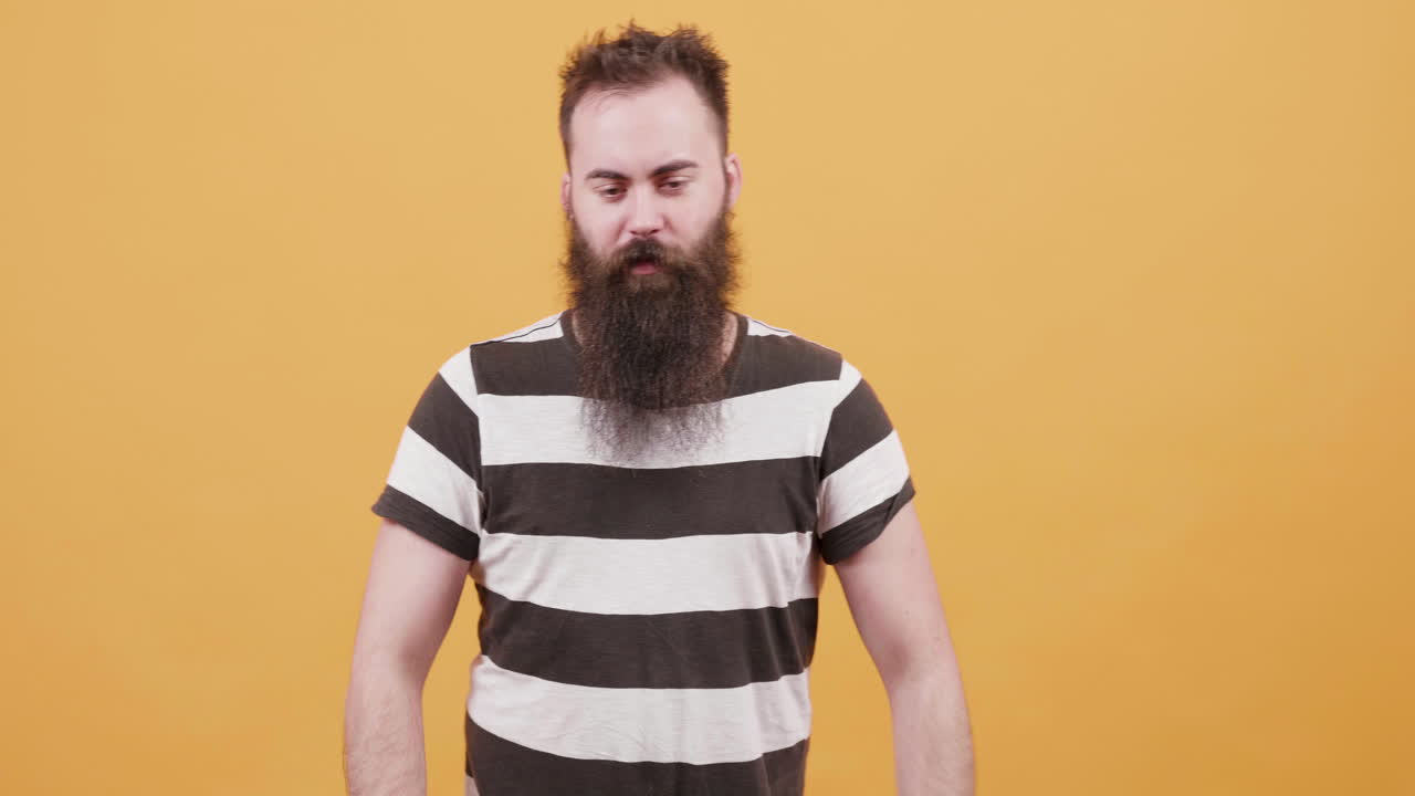 수염이 있는 남자