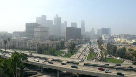 Flying-Over-Four-Level-Interchange-LA