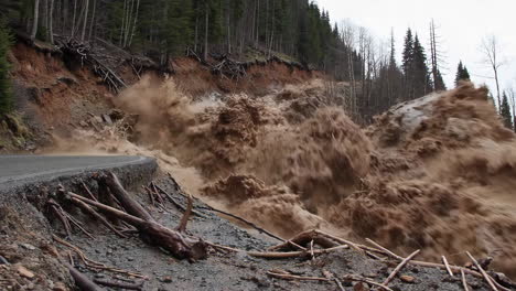 landslide and mudslide damage