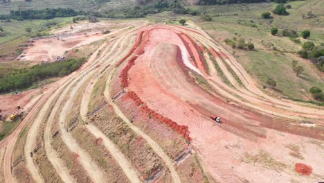 aerial top view of a city garbage dump-3