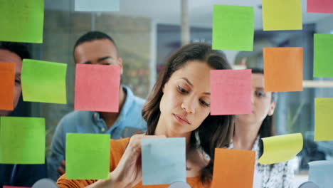 sesión de lluvia de ideas en equipo