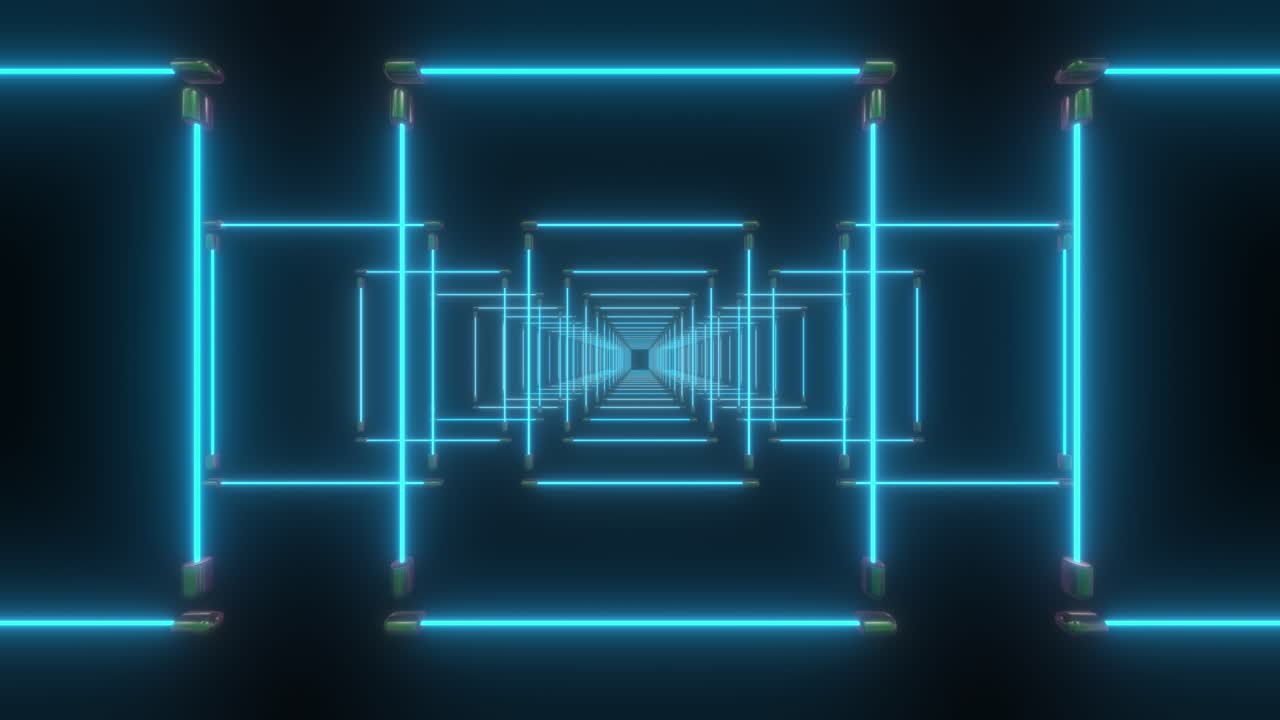 네온 터널 전망