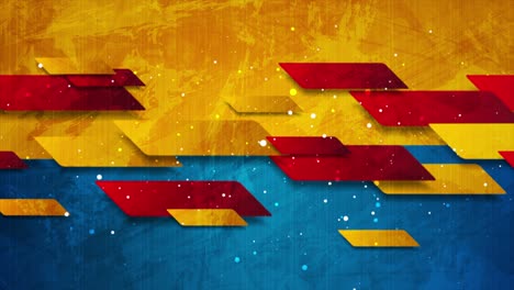 grunge tech geometry motion background with abstract stripes and dots