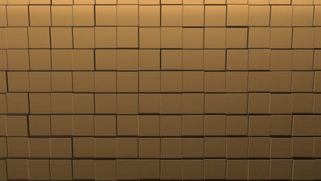 superficie geométrica cuadrada abstracta de patrón de cuadrícula cúbica beige mínima, en movimiento.