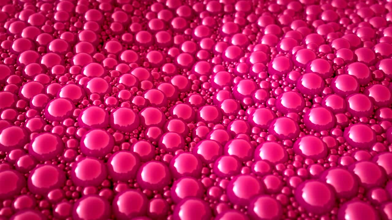 esferas onduladas abstractas.