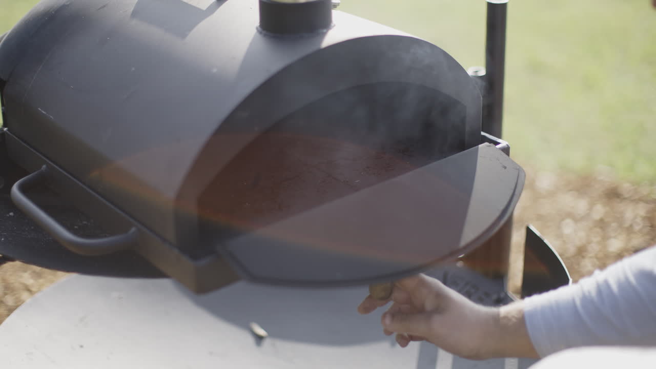 Making Pizza in a Wood-Fired Oven