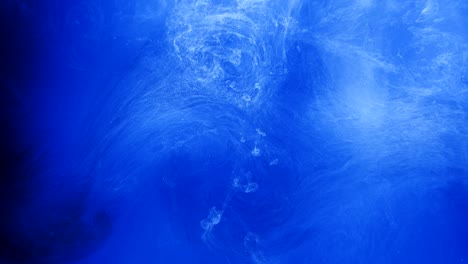 ink cloud motion blue tranquil animation water