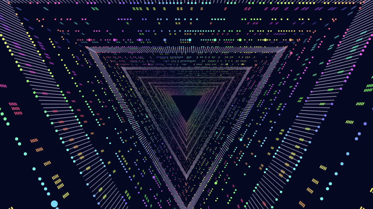 Kaleidoscopic geometric shape a vibrant and intricate design