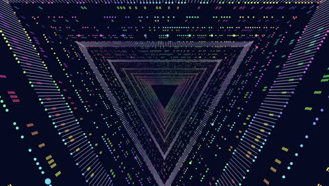 Kaleidoscopic geometric shape a vibrant and intricate design