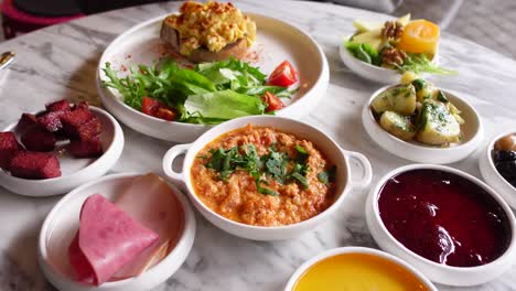 turkish breakfast spread