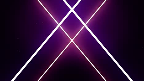 fondo de líneas de luz de color rosa y púrpura de neón