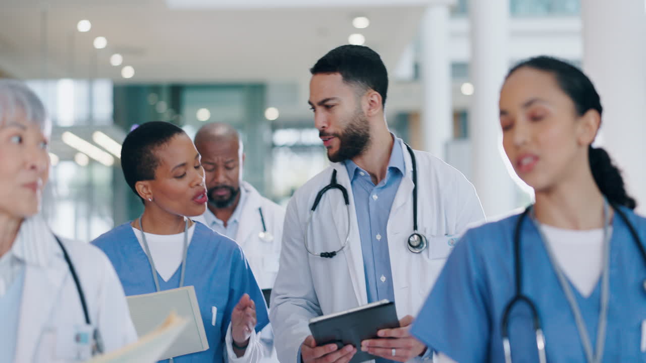 Tablet, medical and consulting with doctors
