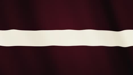 latvia flag waving animation. full screen. symbol of the country