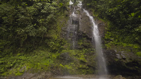 general shot, waterfall in the amazon, ecuador.