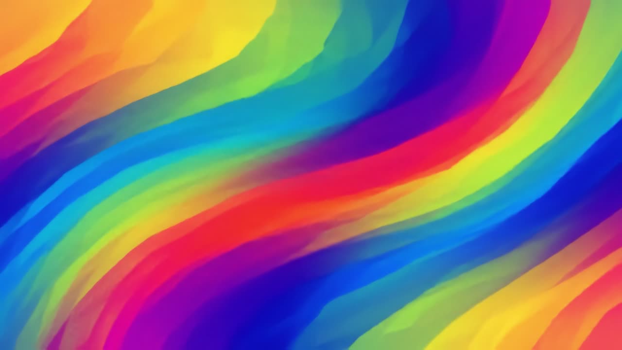 Abstract Rainbow Gradient Background