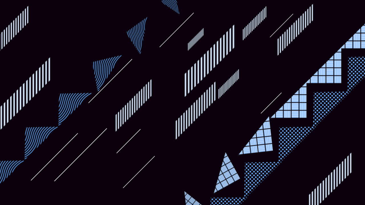 Motion abstract geometric lines colourful background 3