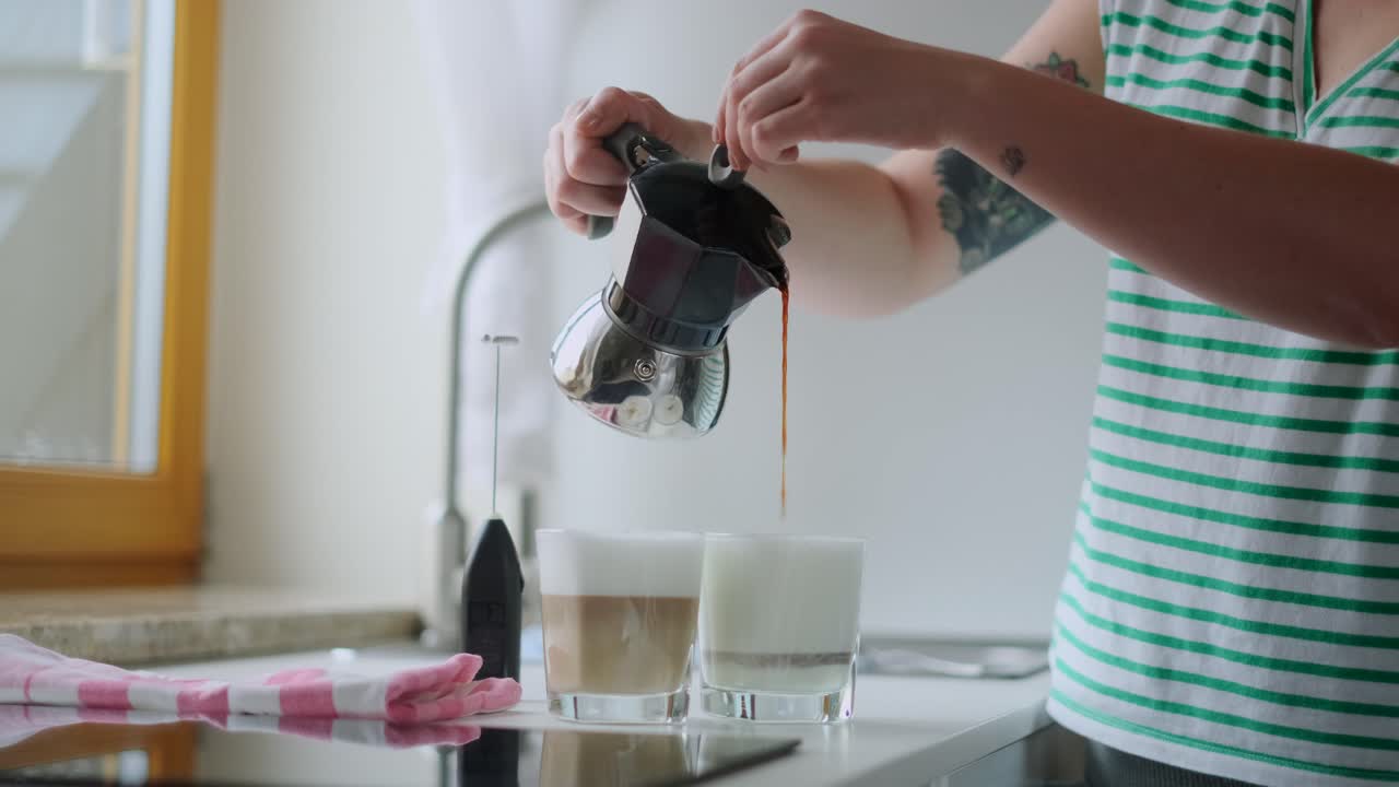 Making Lattes at Home