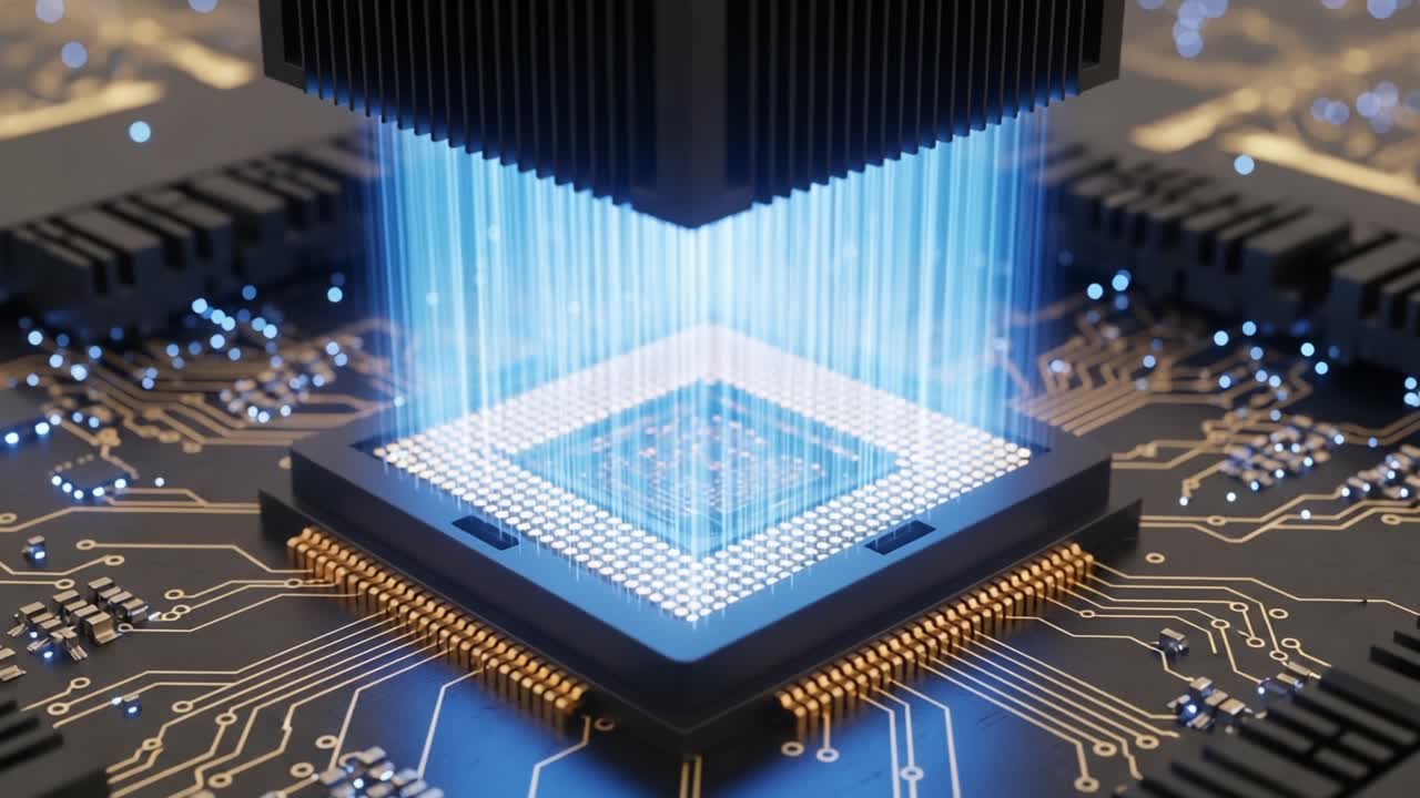 Advanced Microprocessor Technology: Exploring the Innovations of Chip Architecture and Data Transmission in High-Performance Computing Circuits