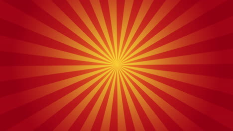 sun with rays animation. looped background with rays rotating in a circle.