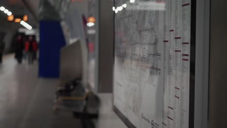 mapa de las estaciones del metro de londres.