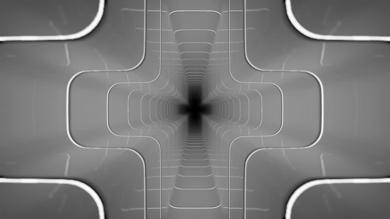 Abstracto Túnel futurista