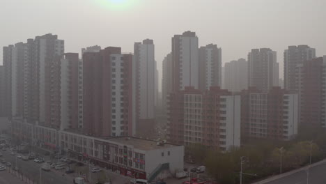 a massive residential community in china