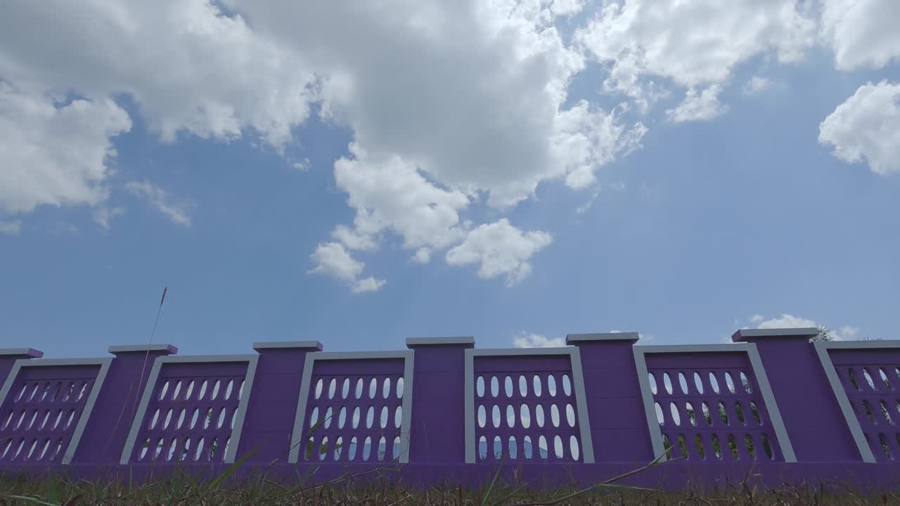 footage of clouds sky and colorful weather and season nature background