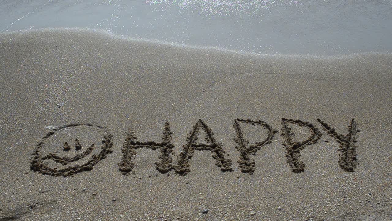tropical sea and coast with an inscription. Shooting on the beach
