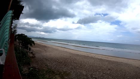 en la playa en tailandia