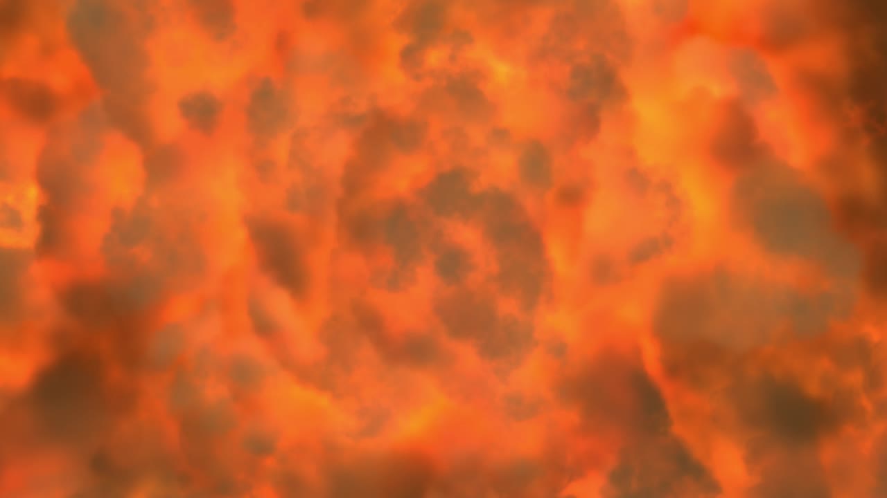 화재 폭발 모션 그래픽 배경