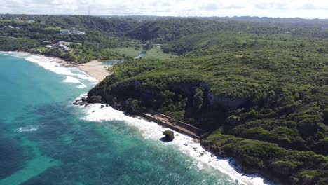 DRONE-VIDEO-OF-A-BEACH-IN-PUERTO-RICO-"GUAJATACA