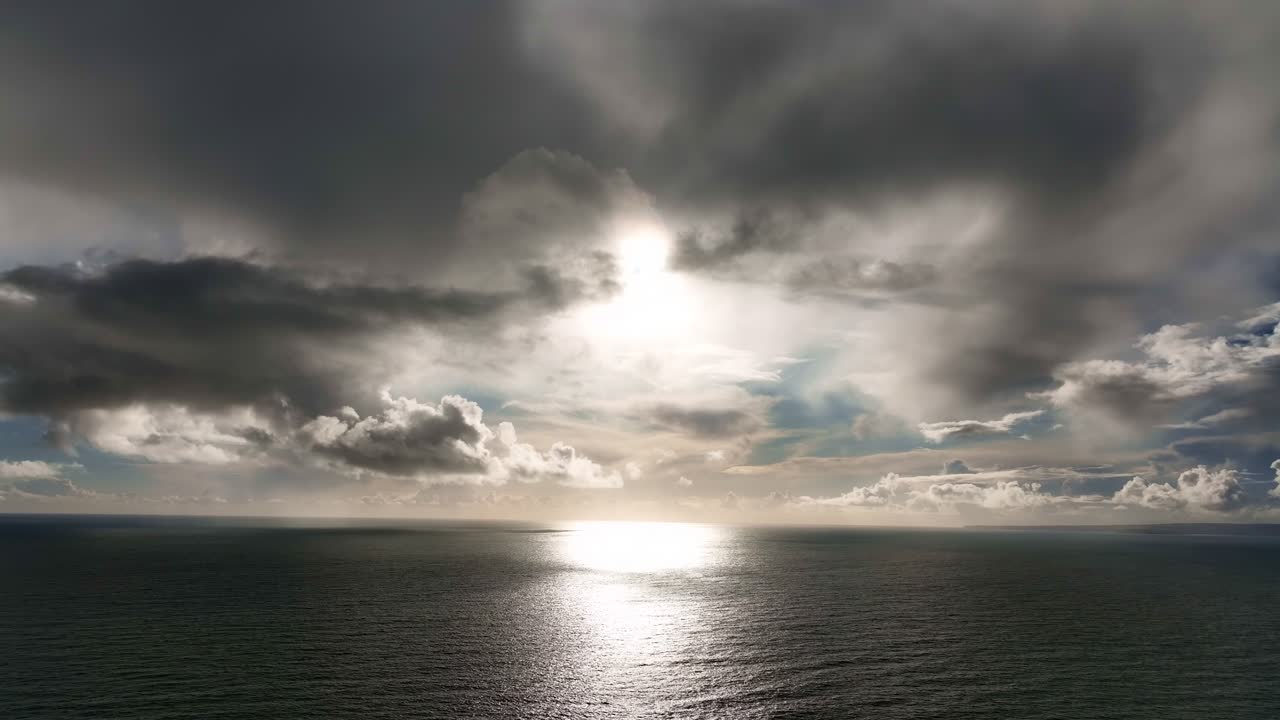 Ireland epic Seascapes dramatic cloud formations at sea autumn skies Copper Coast Waterford