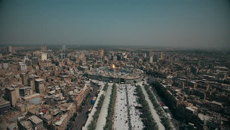 Cúpula-De-La-Mezquita-Dorada-Fly-Cam-Drone-Cam