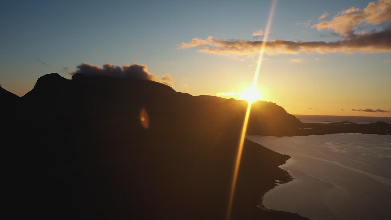Experience the raw beauty and the magic of midnightsun of Lofoten Islands with this 4K drone footage. Capture dramatic landscapes, Nordic scenery, and epic aerial views.