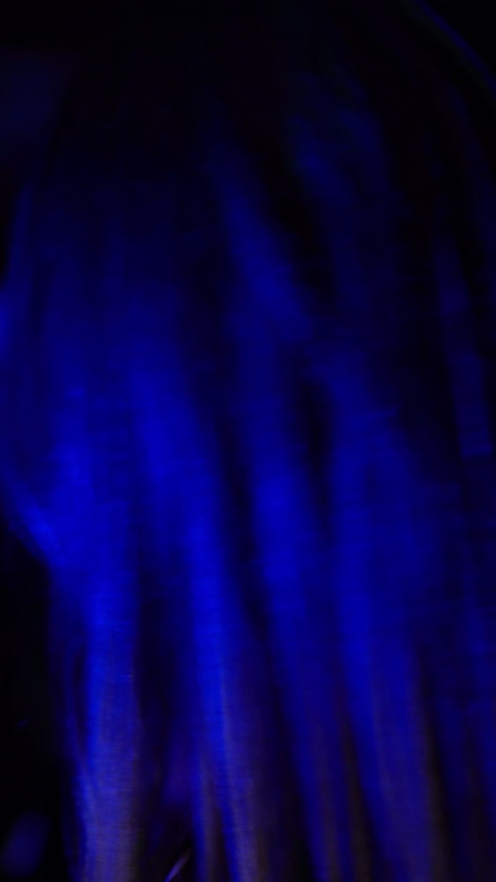 Fotografia astratta a luce blu