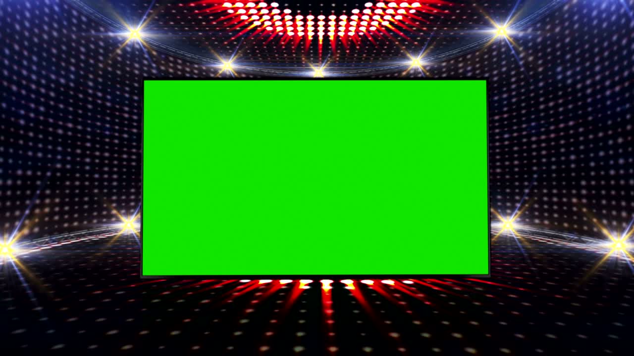 추상적인 미친 조명, 전구 애니메이션, cgi, 렌더링, 배경, 루프