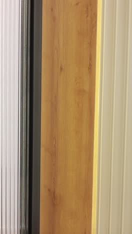 wood flooring and paneling samples