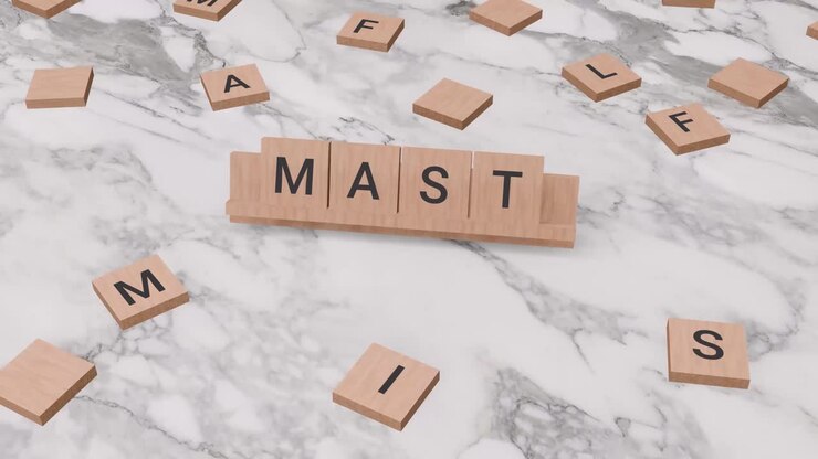 Mast word on scrabble