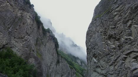 misty mountain valley