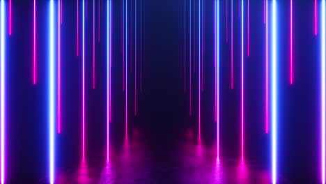 neon light tunnel background