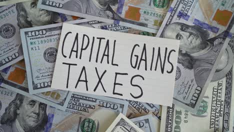 concept of duty of paying capital gain taxes after a sell